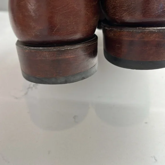 Lucchese Mens 9 D Mad Goat Ropers‎ Western Cowboy Boot Womens 8.5 D Rodeo N8793